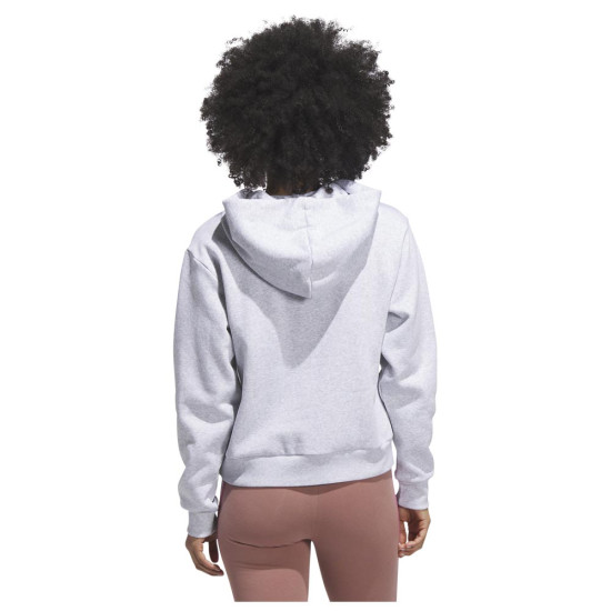 Adidas Γυναικείο φούτερ Seasonal Essentials Ruffled Big Logo Graphic Hoodie